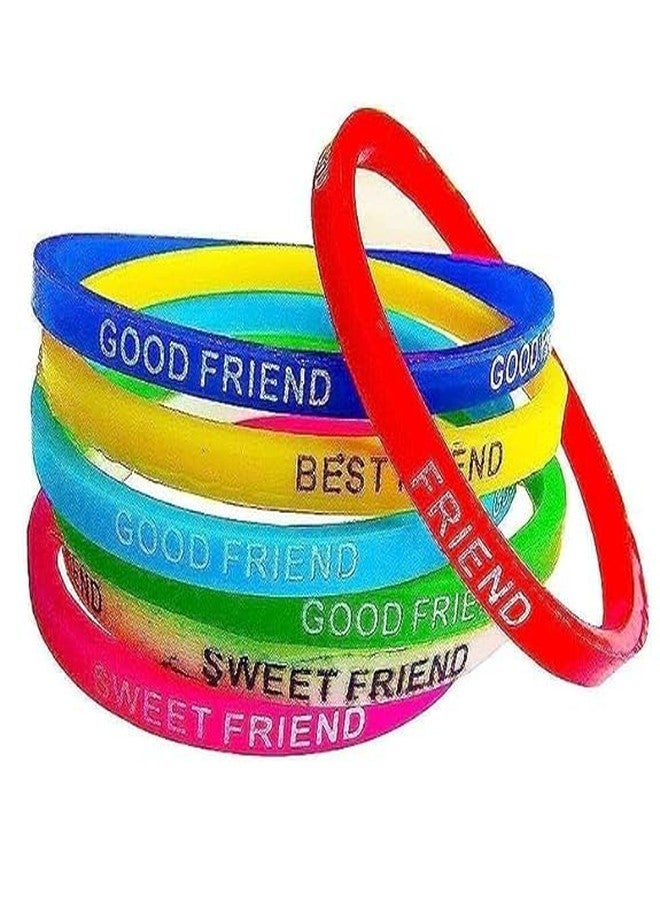 GR DESIGN® Funky Rubber Friendship Band for Girls and Boys (PACK OF 50) - Image 5